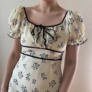 Regency Style Mini Dress